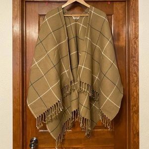 Abercrombie & Fitch Plaid Shawl